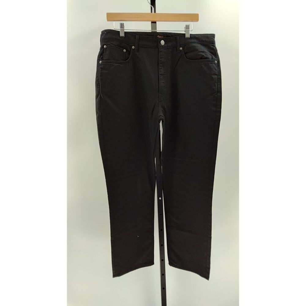 Quince Men's Black Athletic Straight-Leg Jeans